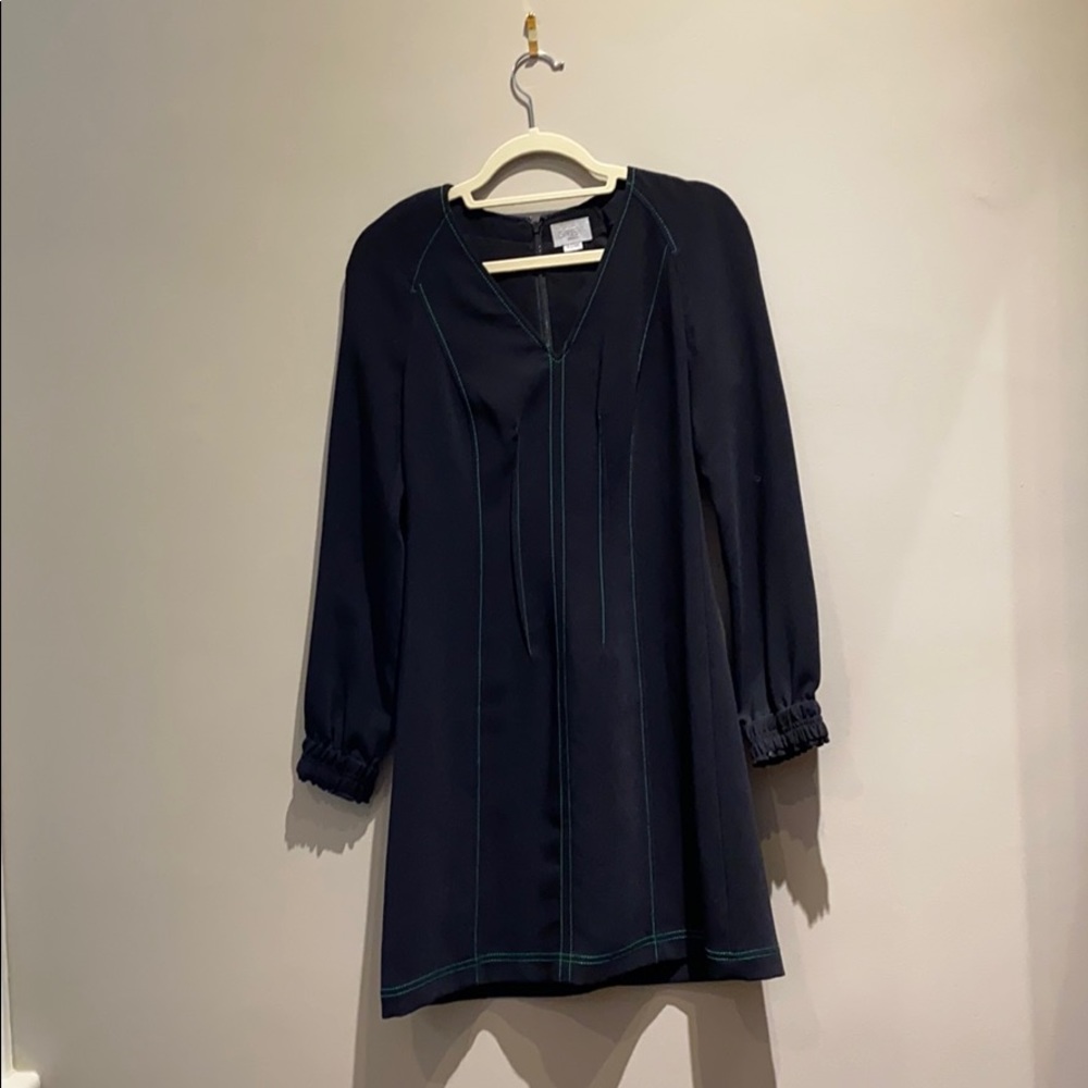 Grey Jason Wu V-Neck Dress Black Size 2 NEVER WORN - Picture 3 of 5